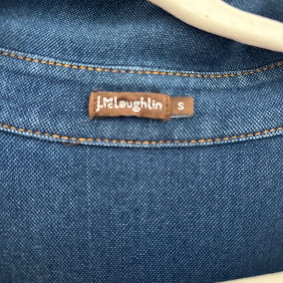 J. McLaughlin Stretch Denim Dress - Picture 5 of 6